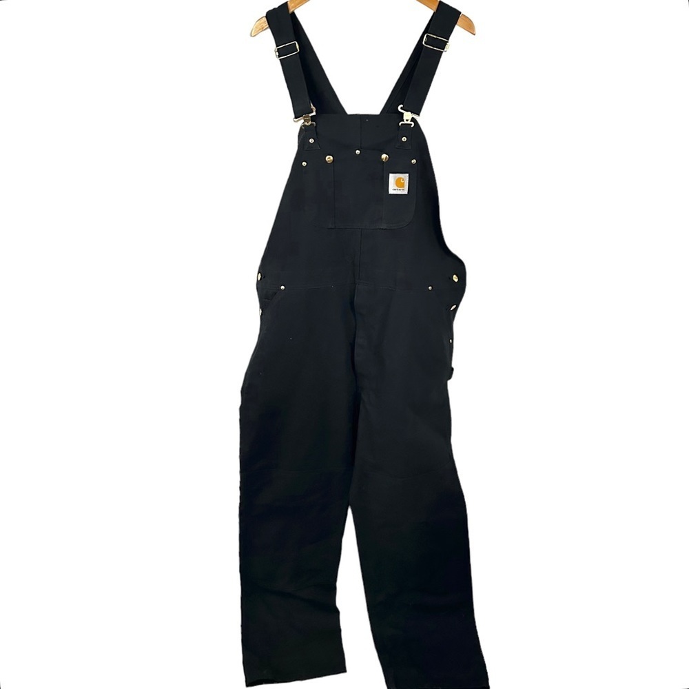 CARHARTT Duck Canvas Relaxed Fit Utility Overalls - Picture 7 of 15